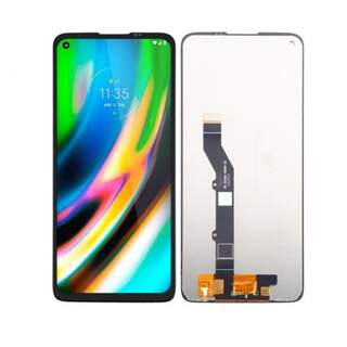 LCD Дисплей за MOTOROLA Moto G9 Plus (XT2087-1) + тъч скрийн /Черен/