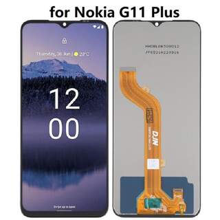 Оригинален дисплей за Nokia G11 Plus / TA-1421 / тъч скрийн Черен